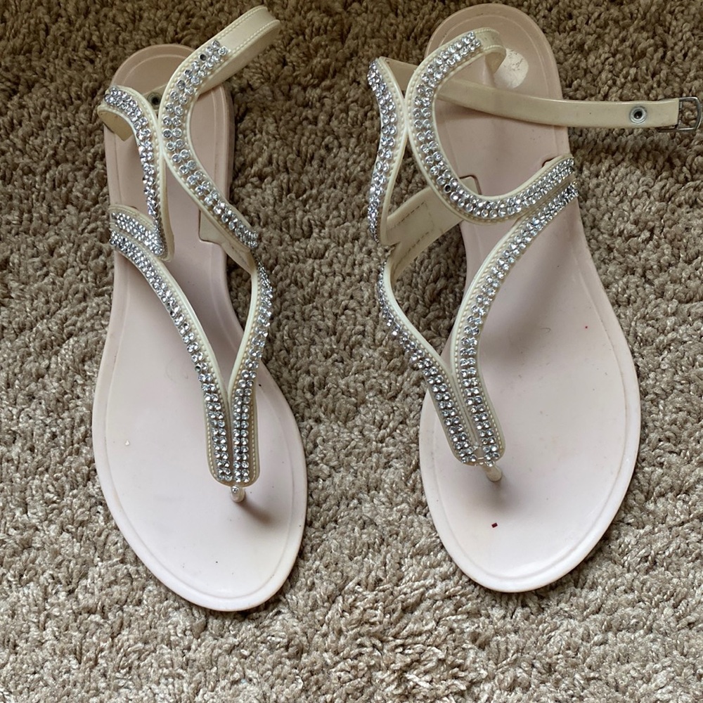Sparkly sandals